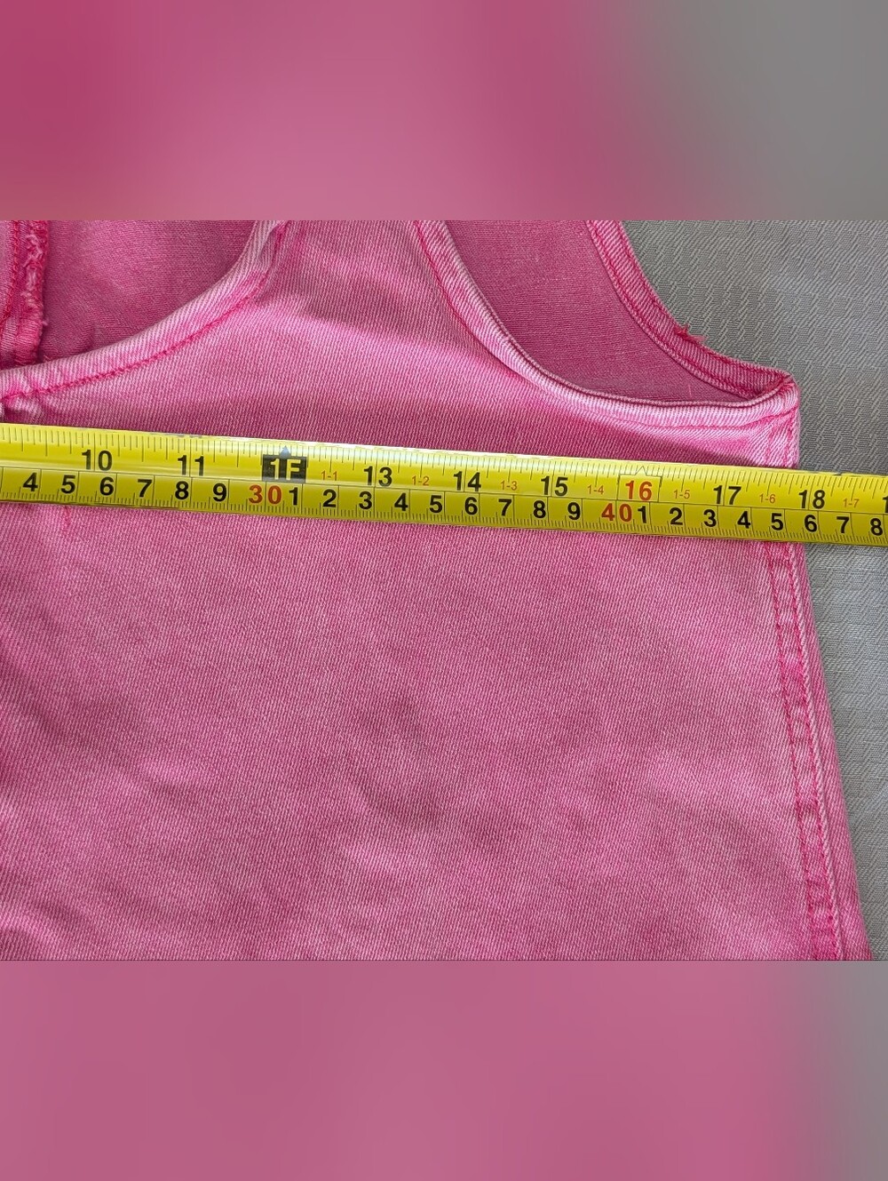 Zenana Women's Pink Casual Adjustable Straps Baggy Jumpsuit W/Pockets Sz Small - Picture 10 of 15